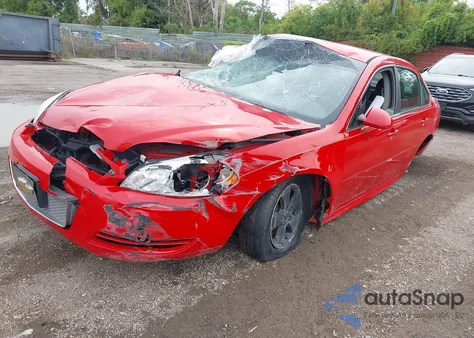 2012 Chevrolet Impala Ls из США, поврежденный, VIN 2G1WA5E31C1179299